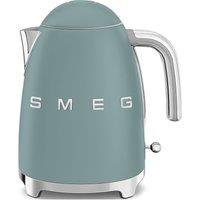 Smeg KLF03EGMUK Retro Style Cordless Kettle in Emerald Green Matte