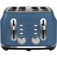 Rangemaster RMCL4S201SB Classic 4 Slice Toaster in Stone Blue