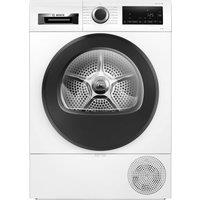 Bosch WQG233D8GB Series 6 8kg Heat Pump Dryer in White A Rated