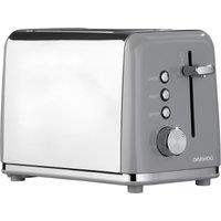 Daewoo SDA2595GE KENSINGTON 2 Slice Toaster in Grey