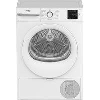 Beko BMN3T3823W 8kg Heat Pump Condenser Dryer in White A Rated