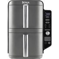 Ninja SL400UK Ninja 2 Drawer Double Stack Air Fryer 9 5L Grey