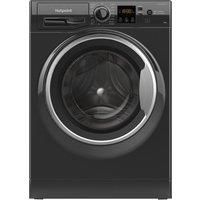 Hotpoint NSWM1046BSUK 10kg 1400 Spin Washing Machine in Black A Rated