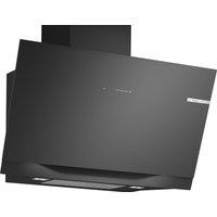 Bosch DWK91LT60B Series 8 90cm Flat Glass Wall Hood in Black