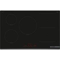 Bosch PVW831HB1E Series 6 80cm 5 Zone Induction Hob in Black
