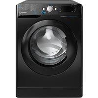 Indesit BWE91496XKV 9kg 1400 Spin Washing Machine in Black A Rated Pus