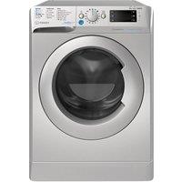 Indesit BDE96436SVUK Washer Dryer in Silver 1400 Spin 9kg 6kg D Rated