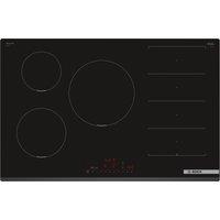 Bosch PXV831HC1E Series 6 80cm 5 Zone Induction Hob in Black
