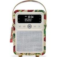 VQ Monty VQMONTYEBSW DAB DAB Digital Radio Bluetooth Speaker Strawberr