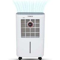 Tower T674003 12L Dehumidifier 24Hr Timer Compressor
