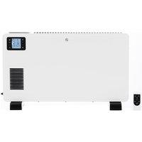 Daewoo HEA1812GE 2300W Convector Heater White Turbo Fan Timer Remote C