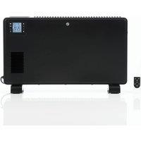 Daewoo HEA1840GE 2300W Convector Heater Black Turbo Fan Timer Remo