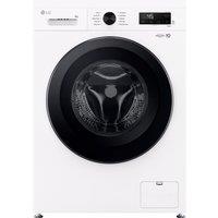 LG F4X1009NWK 9kg 1400 Spin Washing Machine in White A Rated Steam Tec