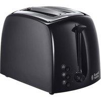 Russell Hobbs 21641 Textures 2 Slice Toaster in Black