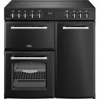 Belling 444411817 90cm Wide Farmhouse Ceramic Range Cooker in Black