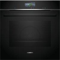 Siemens HB776G1B1B iQ700 Built In Electric Single Oven in Black 71L