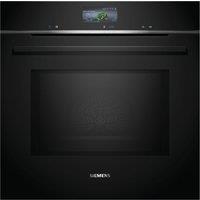 Siemens HM776G1B1B iQ700 Built In Electric Single Oven in Black 67L