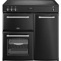 Belling 444411823 90cm Wide Farmhouse Induction Range Cooker in Black