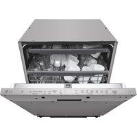 LG DB243TX 60cm Fully Integrated Dishwasher 14 Place D Rated TrueSteam