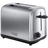 Russell Hobbs 24080 Adventure 2 Slice Toaster Brushed Polished Steel