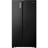 Fridgemaster MS91520EB American Fridge Freezer in Black Frost Free