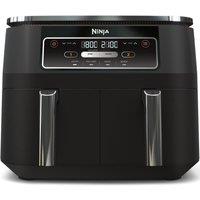 Ninja AF200UK Ninja Foodi 4 in 1 Dual Zone 7 6L Air Fryer in Black
