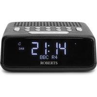 Roberts ORTUSDABBK Ortus DAB DAB FM RDS Clock Radio in Black