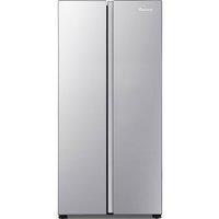 Fridgemaster MS83430ES American Fridge Freezer in Silver Frost Free