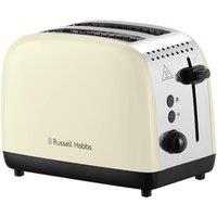 Russell Hobbs 26551 Long Slot 2 Slice Lift Look Toaster in Cream