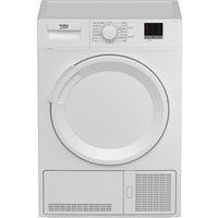 Beko DTLCE80051W 8kg Condenser Dryer in White B Rated Sensor