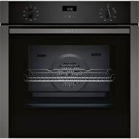 Neff B1ACE4AG3B N50 Built In Electric Single Oven in Black with Stainl