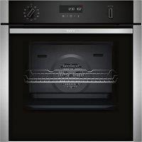 Neff B6ACH7AN7B N50 Built In Electric Pyrolytic Oven in Black with Sta