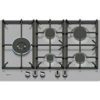 Neff T27CIS8N0 N70 75cm 5 Burner Gas Hob in Stainless Steel Wok Burner