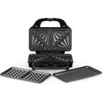 Salter EK6341MBLK KURO 3 in 1 Snack Maker