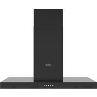 Belling 444411666 110cm COOKCENTRE T Shaped Chimney Hood in Black 3 Fa