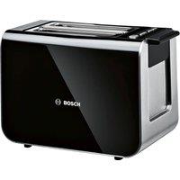 Bosch TAT8613NGB Styline 2 Slice Toaster in Gloss Black