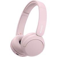 Sony WH CH520P On Ear Wireless Bluetooth Headphones in Pink