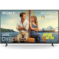 Sony K43S38BP 43 4K HDR UHD Smart Bravia 3 LED TV Dolby Vision Dolby A