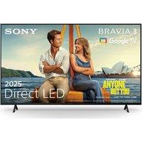 Sony K50S38B 50 4K HDR UHD Smart Bravia 3 LED TV Dolby Vision Dolby At