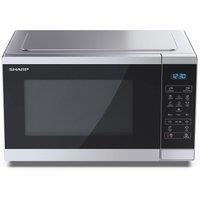 Sharp YC MS252AU S Microwave Oven Silver 25L 900W