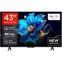 TCL 43P7K UK 43 4K HDR UHD Smart QLED Direct LED TV Dolby Vision Dolby