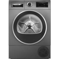 Bosch WQG245R1GB Series 6 9kg Heat Pump Dryer in Cast Iron Grey A Rate