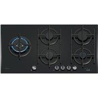 Neff T29RHS4S0 N90 90cm 5 Burner Gas Hob in Black Glass Cast Iron Supp