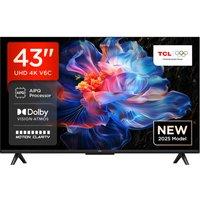 TCL 43V6C UK 43 4K HDR UHD Smart Direct LED TV Dolby Vision Dolby Atmo