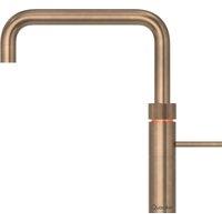 Quooker FNSPTB Fusion Square Spout Boiling Water Tap in Patinated Bras