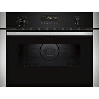 Neff C1AMG84N1B N50 Built In Compact Microwave Oven with Grill in Blac