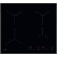AEG TN64IA04FB 5000 Series 60cm 4 Zone Induction Hob in Black Plug Pla