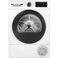 Bosch WQG24500GB Series 6 9kg Heat Pump Condenser Dryer in White A Aut