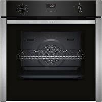 Neff B4ACF1AN3B N50 Built In Electric Single Oven in Black with Stainl
