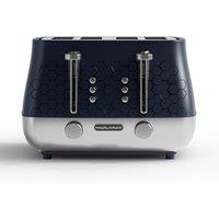 Morphy Richards 243021 Cassini 4 Slice Toaster Outer Space Blue